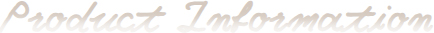 Product Information